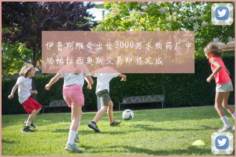 伊普斯维奇出价3000万求购药厂中场帕拉西奥斯交易即将完成